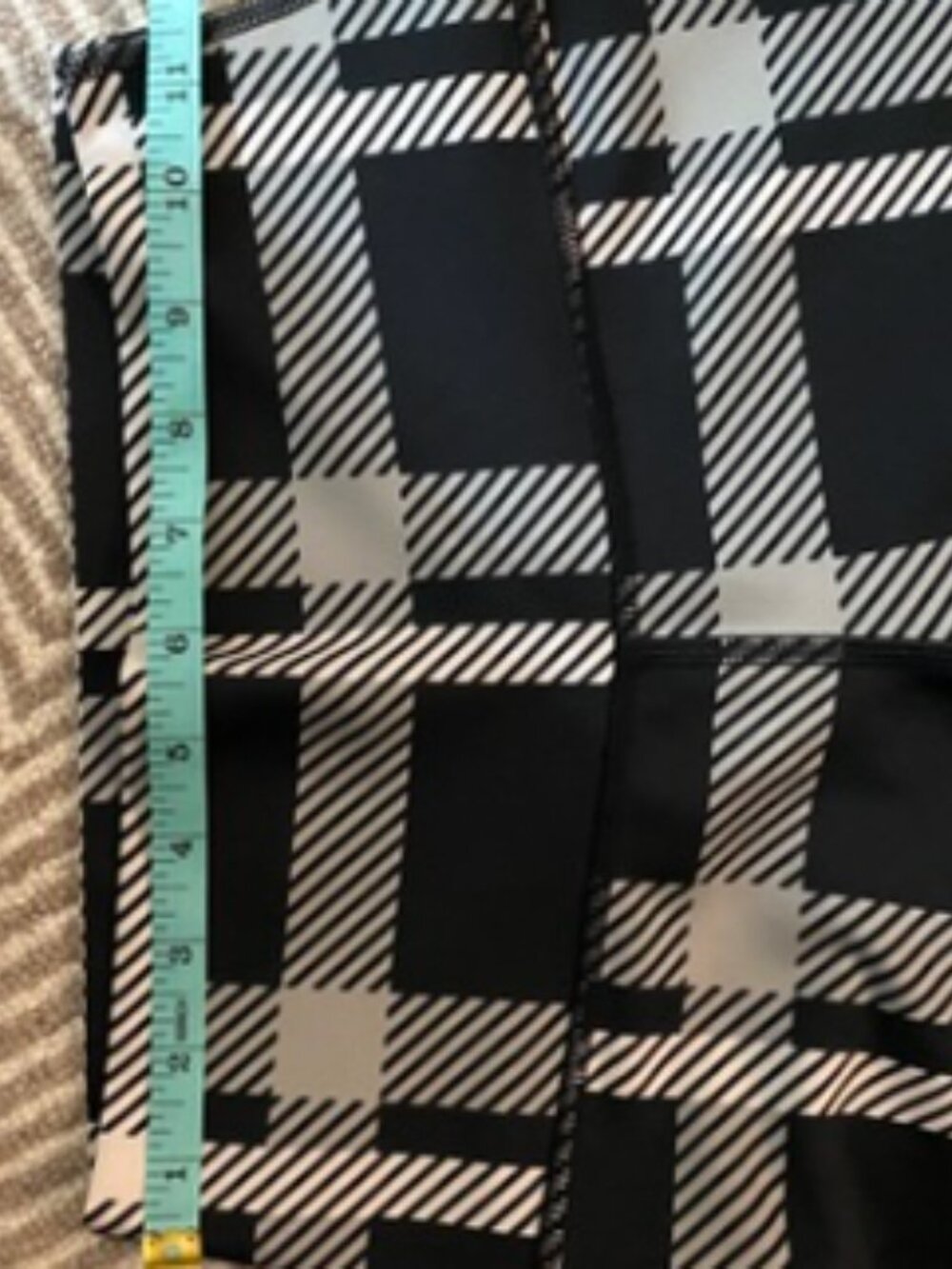 ALO Yoga Airlift Magnified Plaid High-Waist Leggings | Size S - Picture 7 of 13